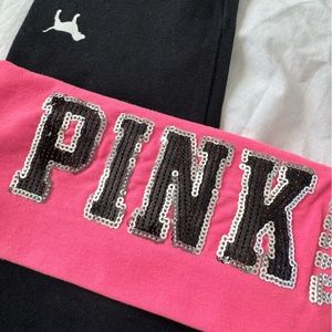 PINK Victoria Secret Leggings ,Medium, Sparkle